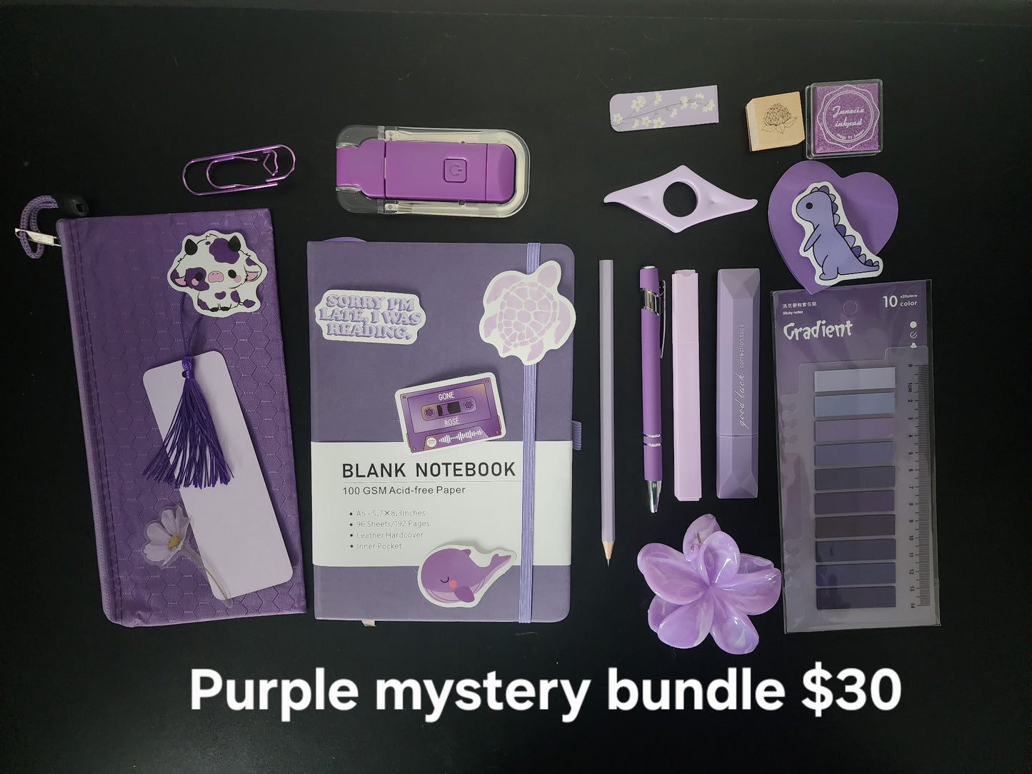 Clearance mystery packs